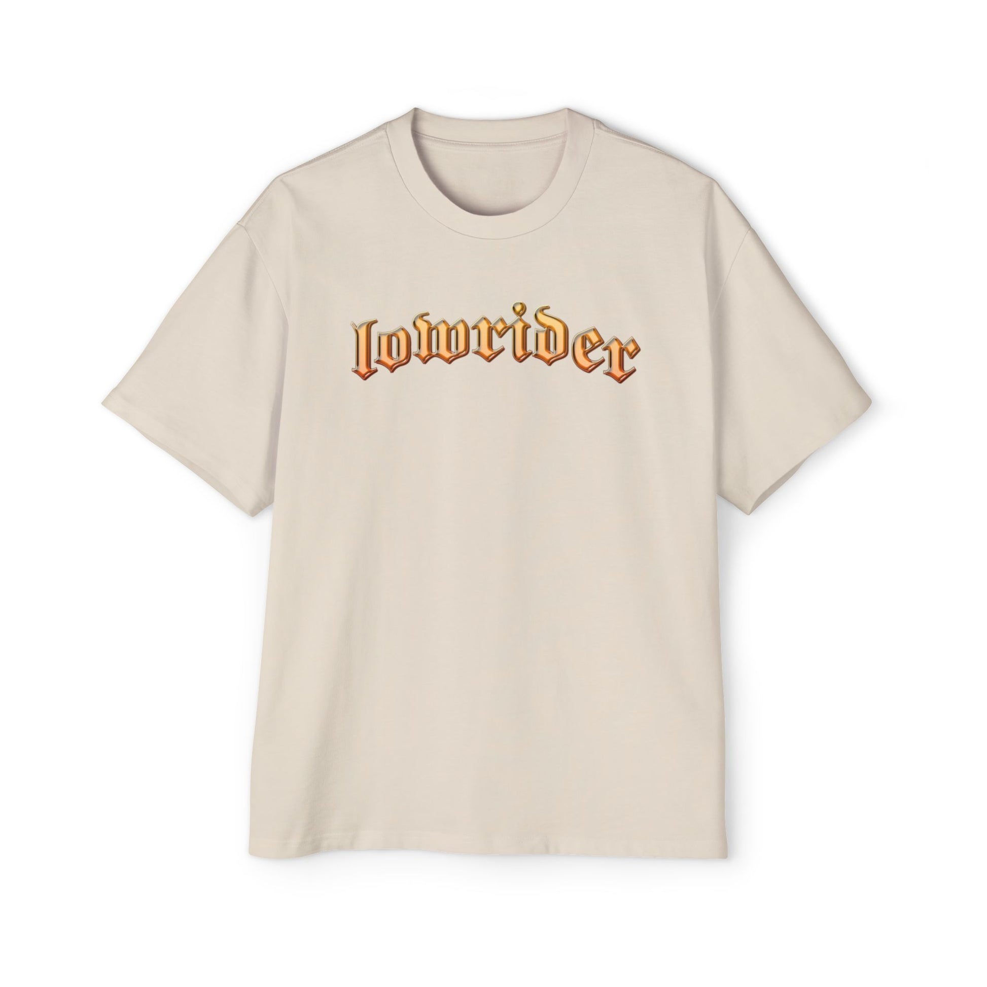 Stylish Lowrider Men's Heavy Oversized Tee - Casual Streetwear, Gift for Car Enthusiasts, Trendy Graphic Tee, Hip Hop Fashion